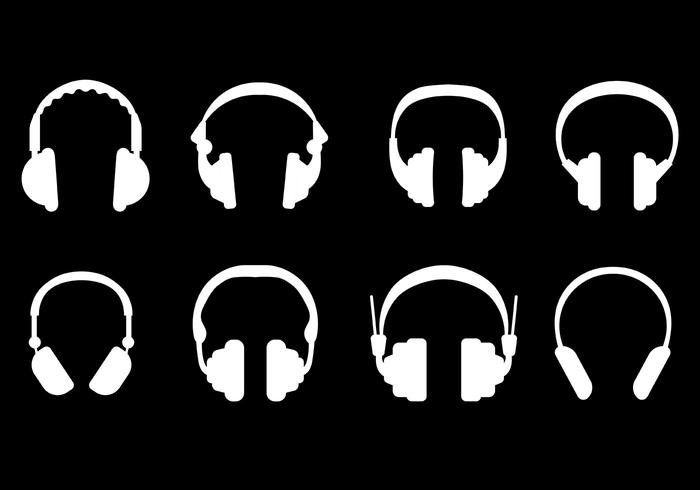 Free Head Phone Icons Vector