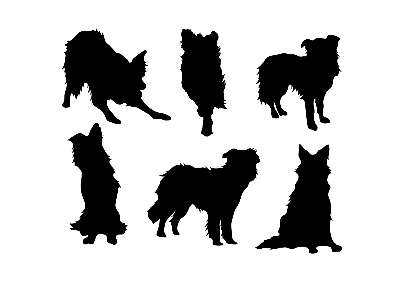 Border Collie Silhouette Svg - 296+ File for Free