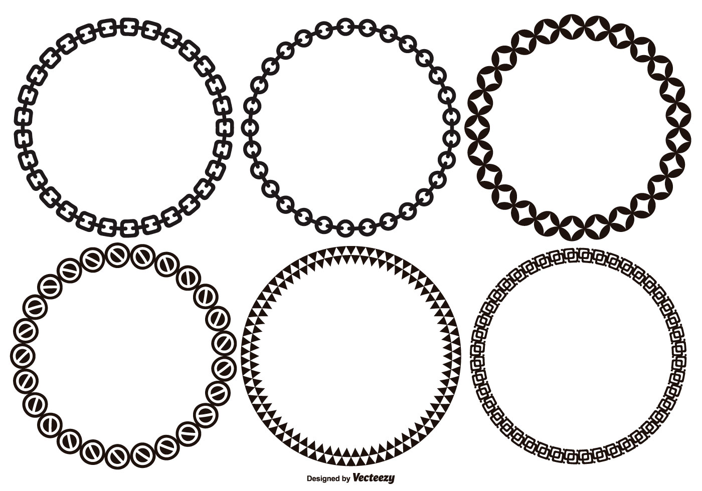 Download Funky Frame Collection - Download Free Vectors, Clipart ...