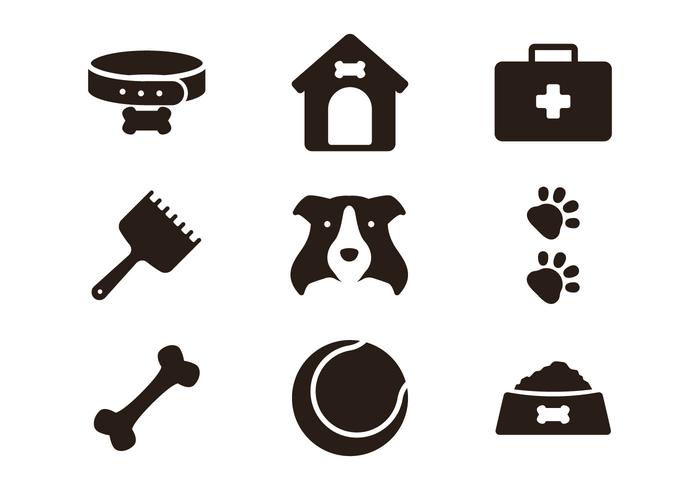 Icono de Border Collie vector