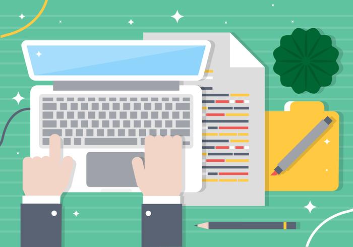Free Flat Design Vector Illustration Free Flat Design Vector Illustration