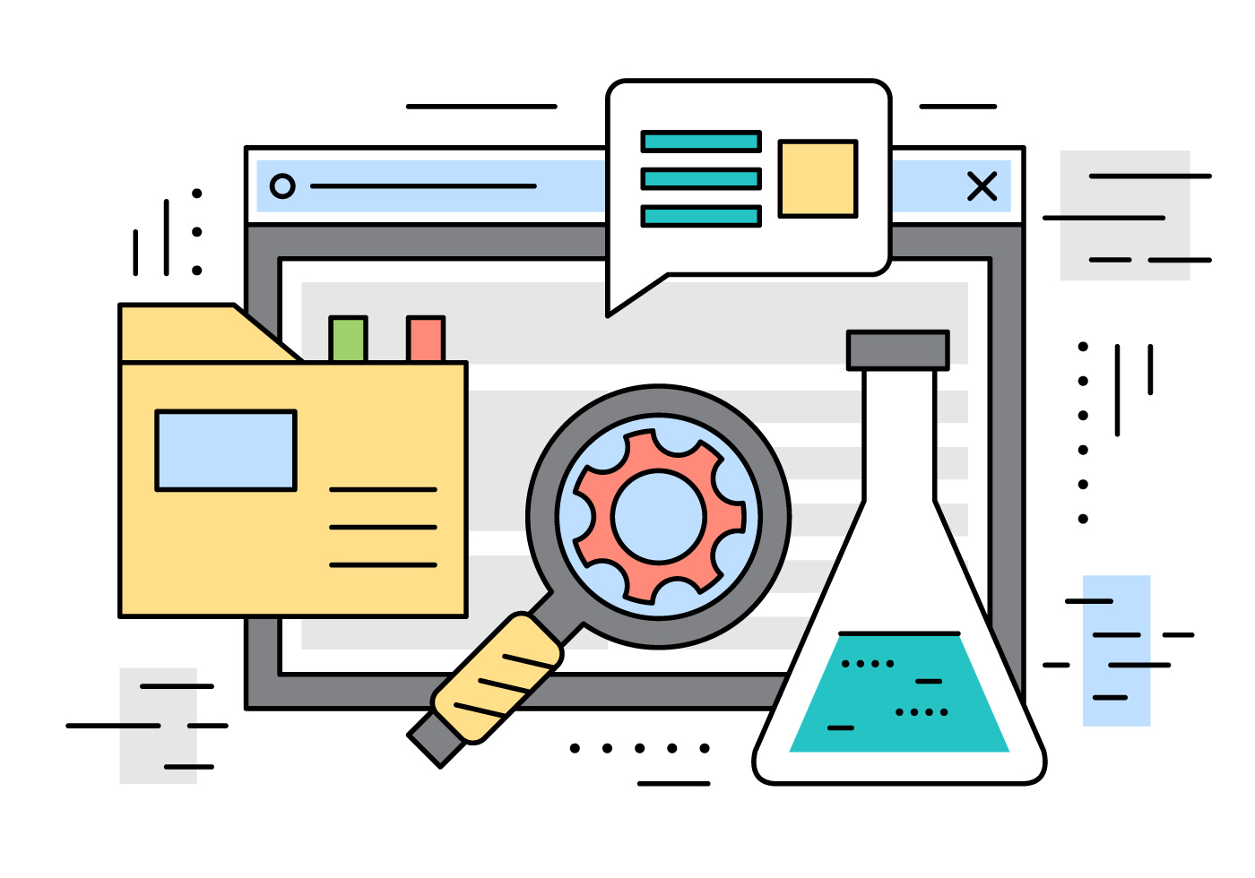 Download Free Chemistry Icons 138516 Vector Art at Vecteezy