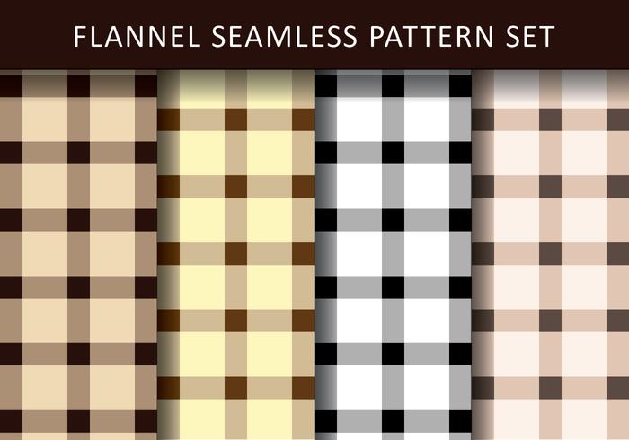 Beige Casual Flannel vector