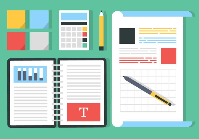 Free Vector Flat Design Elements Illustration Free Vector Flat Design Elements Illustration