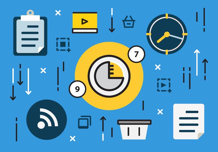 Free Digital Marketing Business Vector Illustration Free Digital Marketing Business Vector Illustration