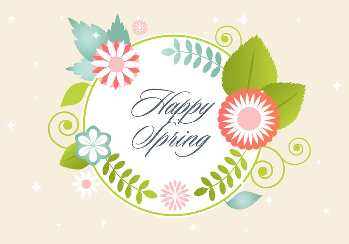 Free Floral Greeting Vector Elements