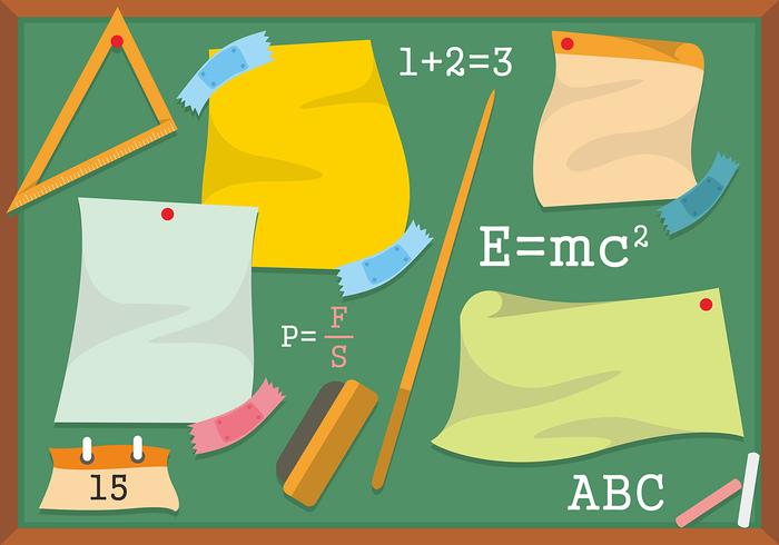 A todo color del bloque de notas de diseño vectorial vector