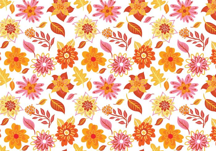 Free Flower Pattern Vectors