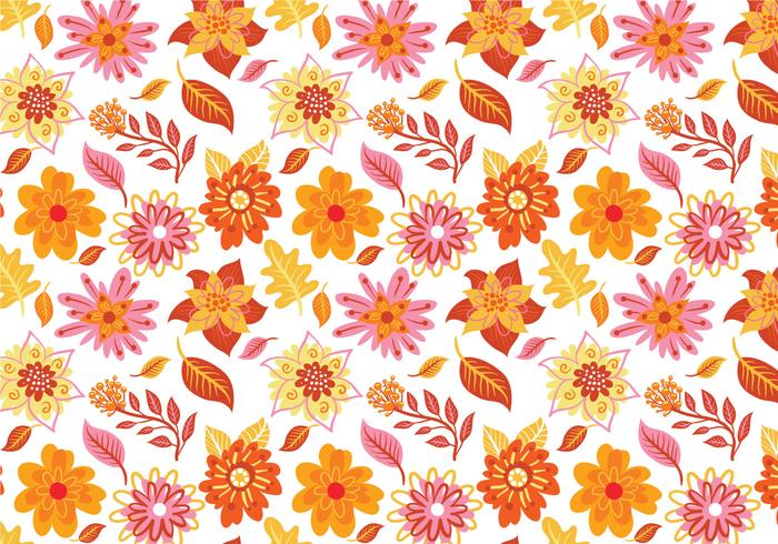 Free Flower Pattern Vectors