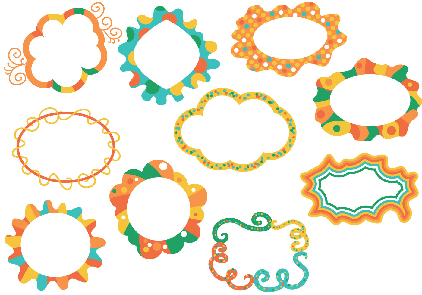 Download Free Funky Frames Vectors - Download Free Vectors, Clipart ...