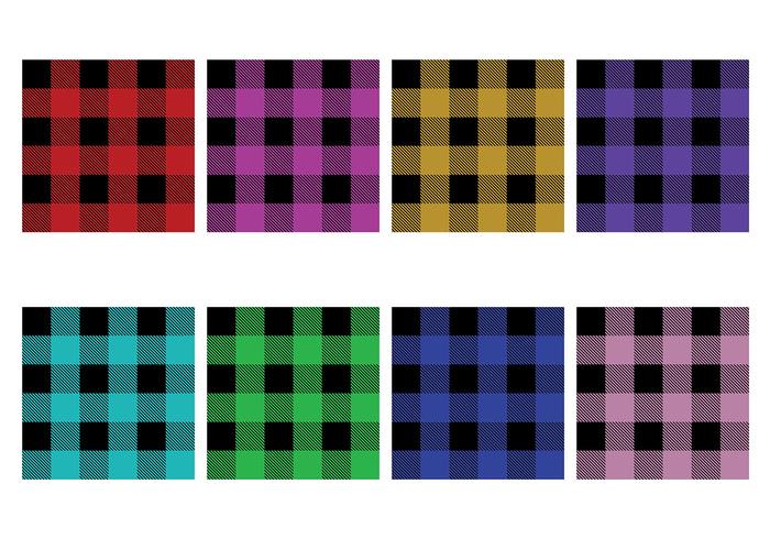 Flannel Texture Vector