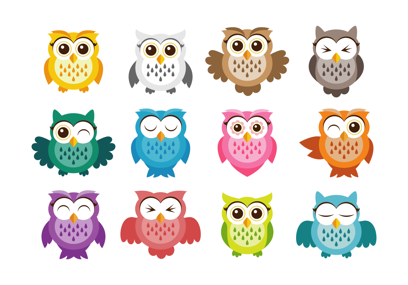 owl eps clipart - photo #37