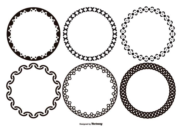 Funky Decorative Vector Frames