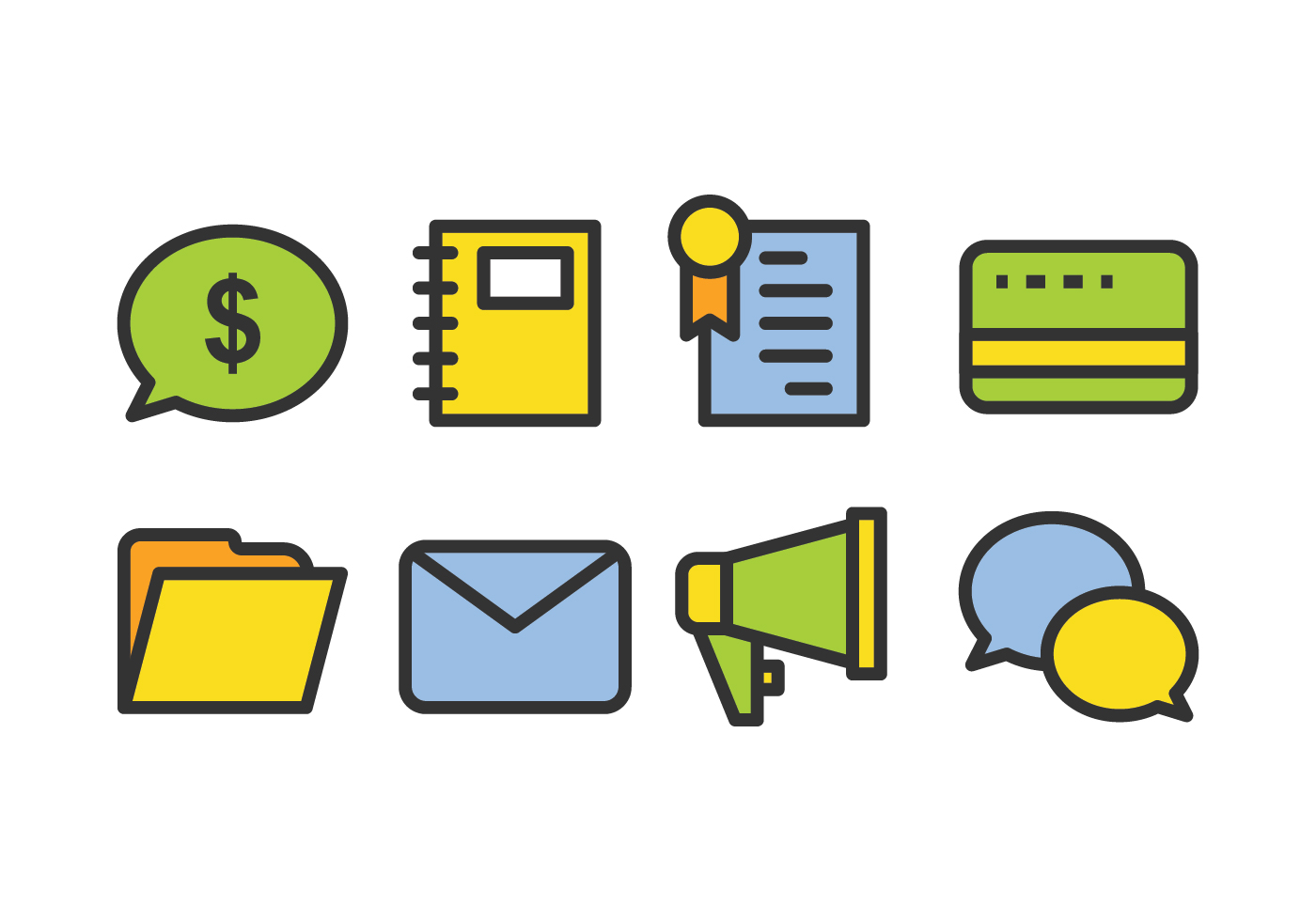 Download Business Icon Pack - Download Free Vectors, Clipart Graphics & Vector Art