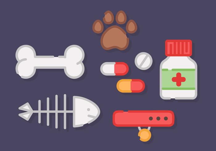 Pet Elements Vector