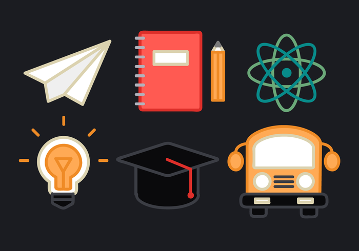 Free Education Elements Vector