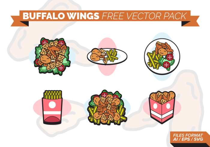 Buffalo Wings Free Vector Pack Buffalo Wings Free Vector Pack