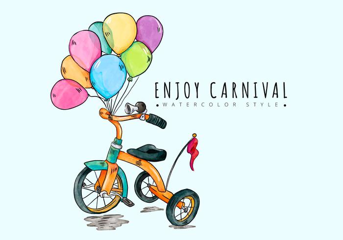 Antecedentes libre de Carnaval vector