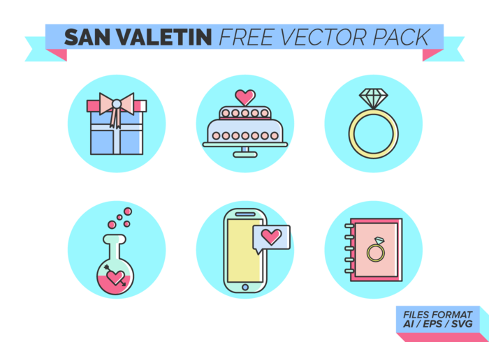 San Valetin Free Vector Pack San Valetin Free Vector Pack