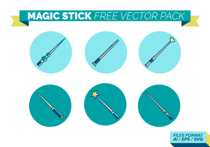 Magic Stick Free Vector Pack Magic Stick Free Vector Pack