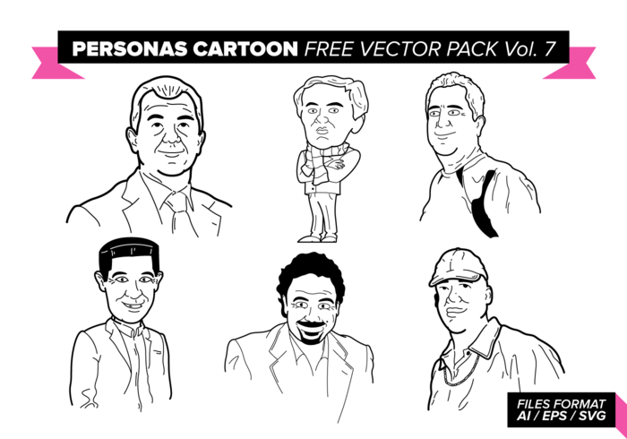 Personas Cartoon Free Vector Pack Vol. 7 Personas Cartoon Free Vector Pack Vol. 7