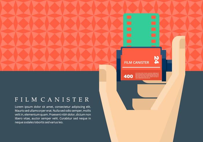 Film Canister Background Film Canister Background
