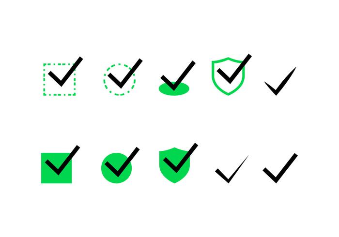 Marca de verificación conjunto de vectores