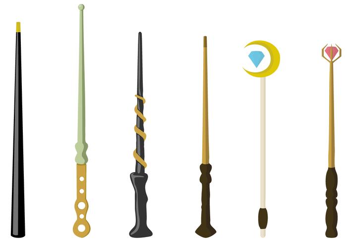 Magic Wand Vector Set