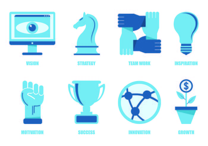 Set Of Business Icons vector