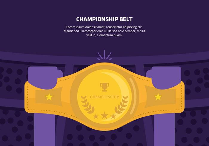 Championship Belt Background