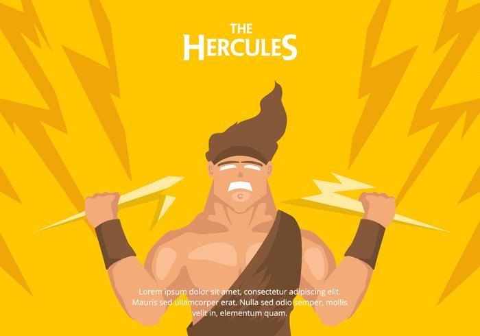 Hercules Background vector