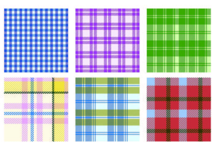 Vector Flannel Pattern Pack 