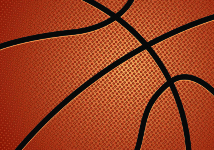 Vector de la textura del baloncesto