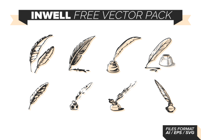 Inkwell Free Vector Pack Inkwell Free Vector Pack