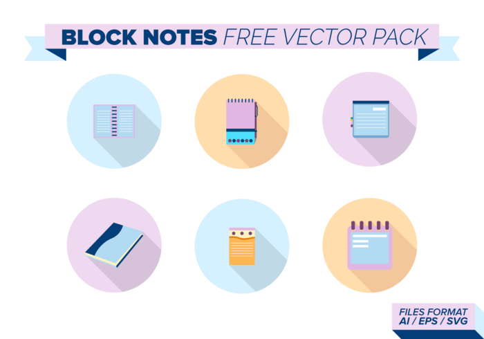 Block Notes Free Vector Pack Block Notes Free Vector Pack