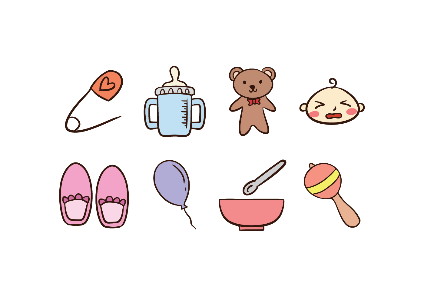 Download Baby Icon Set 139392 - Download Free Vectors, Clipart ...