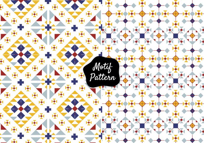 Kilim Motif Vector Pattern