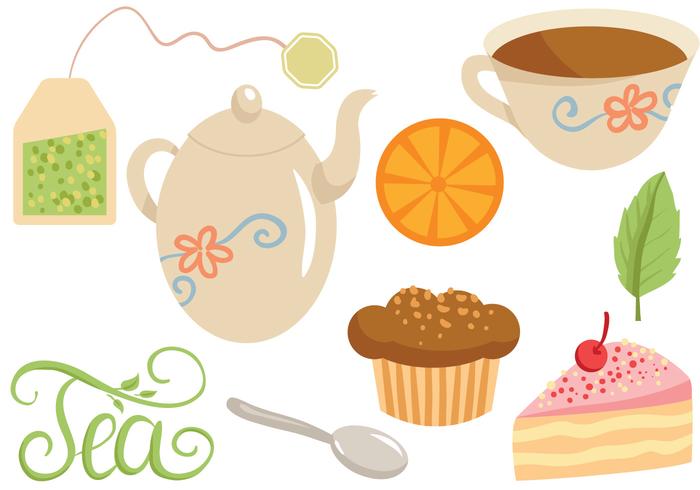 Free Tea Time Vectors