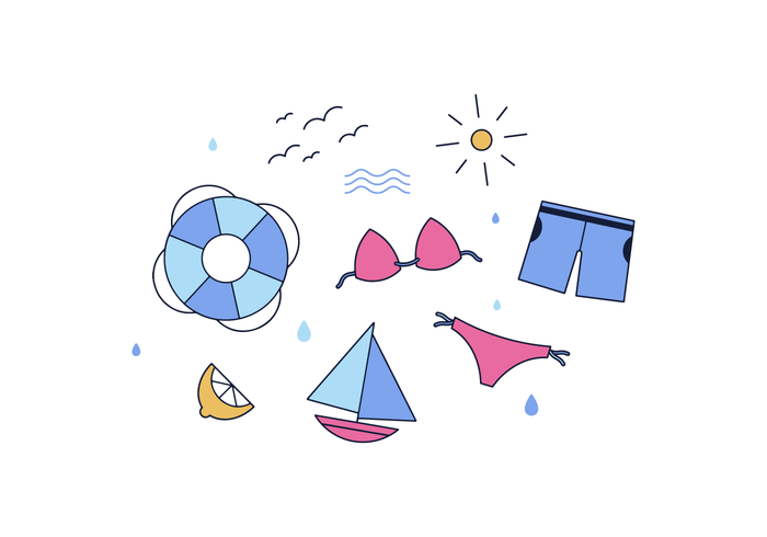 Free Beach Day Vector