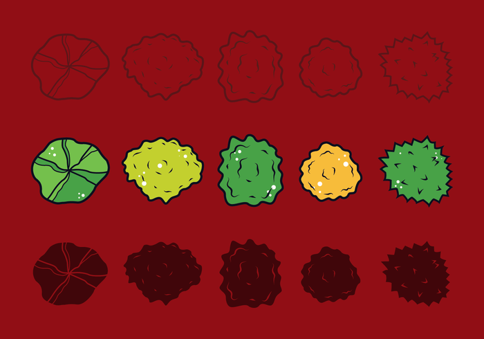 Free Tree Tops Vector Pack Free Tree Tops Vector Pack