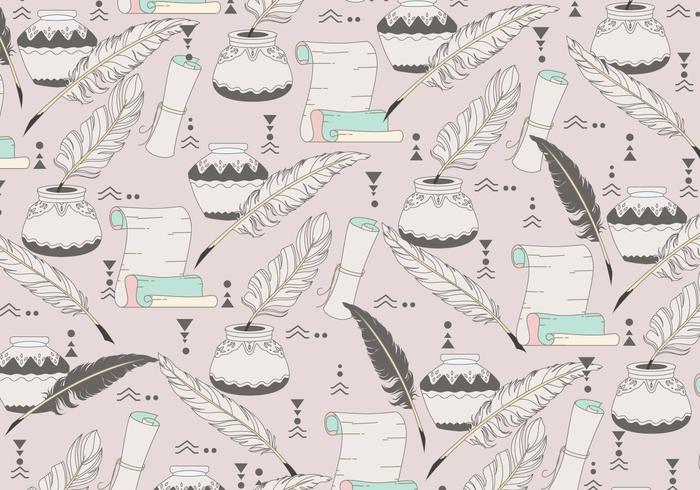 Inkwell Pattern Vector Inkwell Pattern Vector