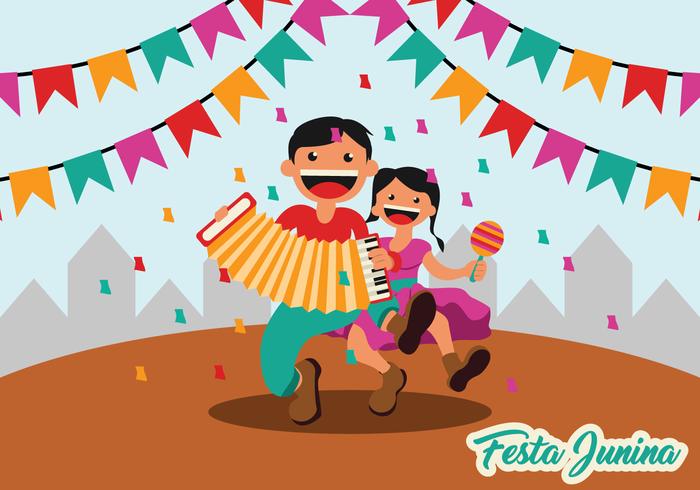 Festa Junina Party Background  vector