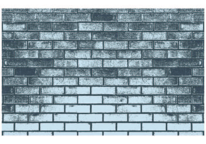 Grey Brick Pattern Background vector