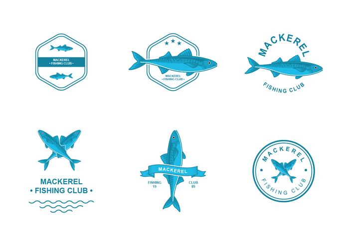 Mackerel Logo Design vector