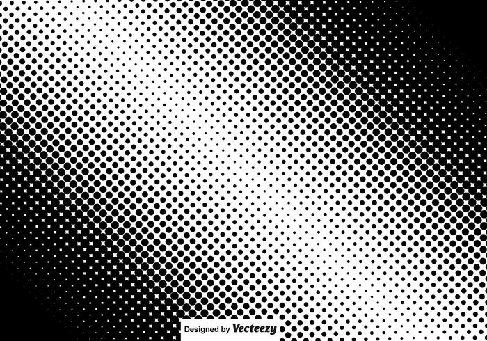 Diagonal Vector Halftone