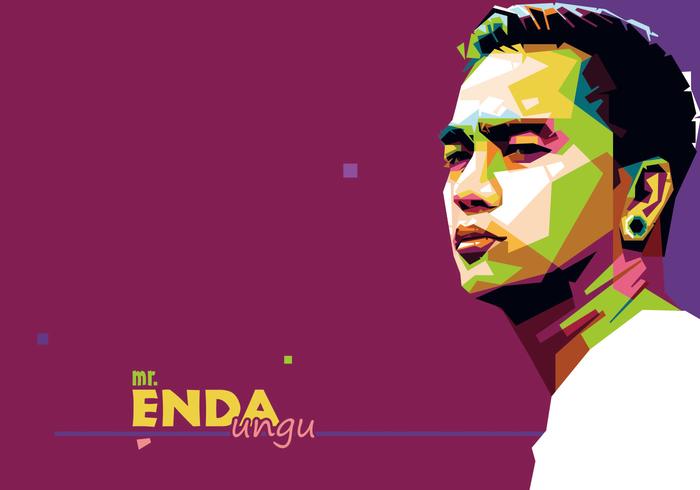 Enda Ungu Vector Guitarist WPAP