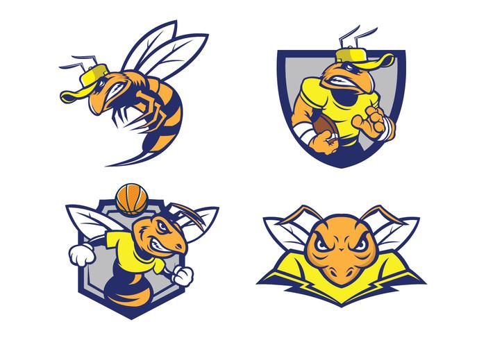 Free Hornets Mascot Vector Free Hornets Mascot Vector