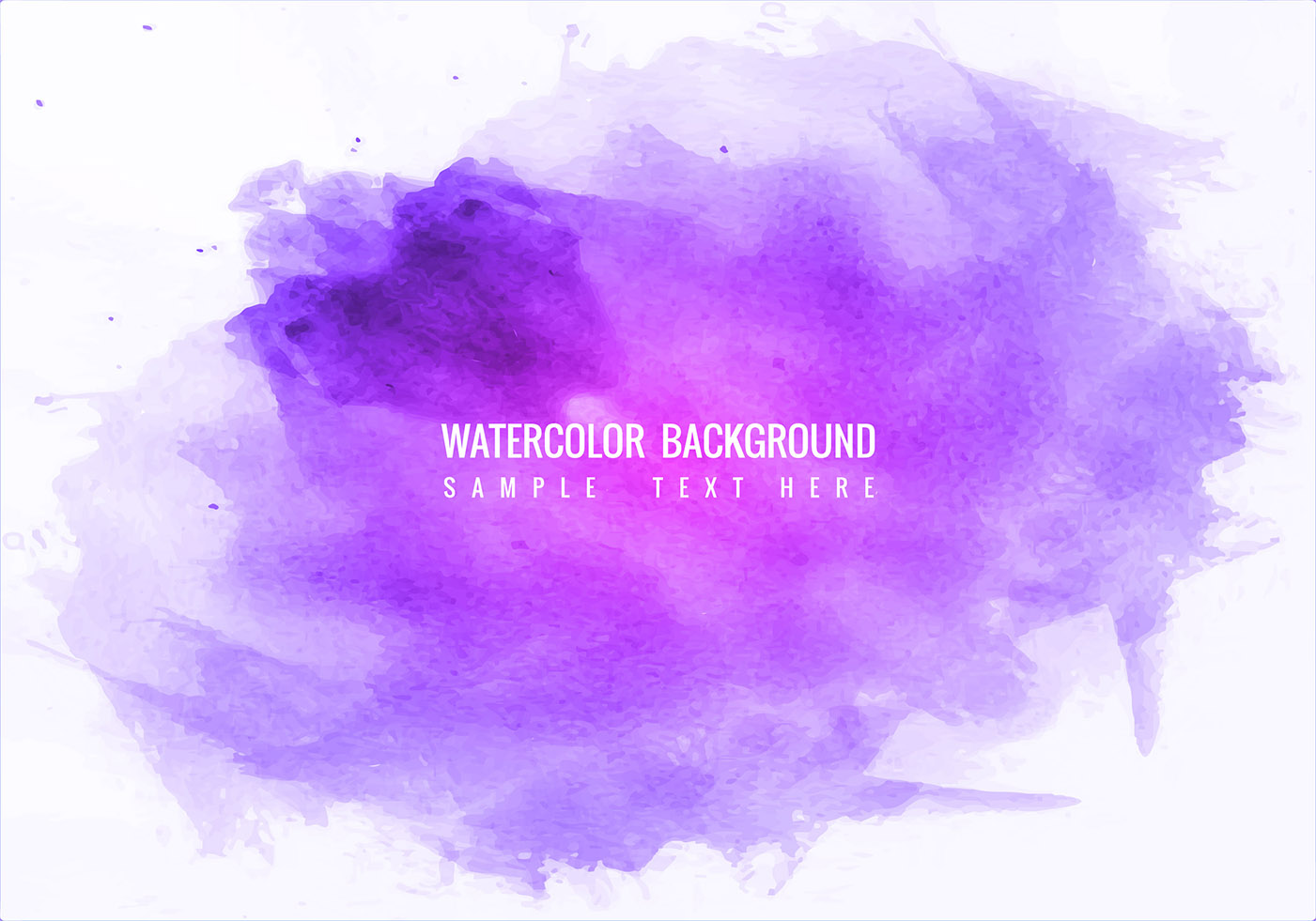 Download Vector Colorful Watercolor Splash background - Download Free Vectors, Clipart Graphics & Vector Art