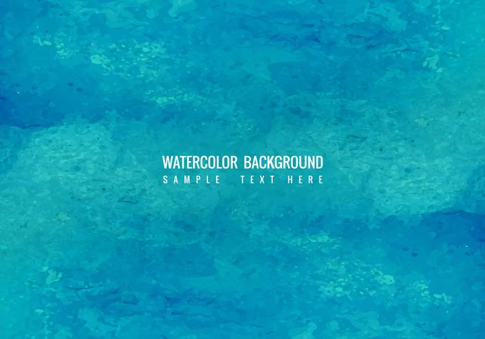 Free Vector Blue Watercolor Background