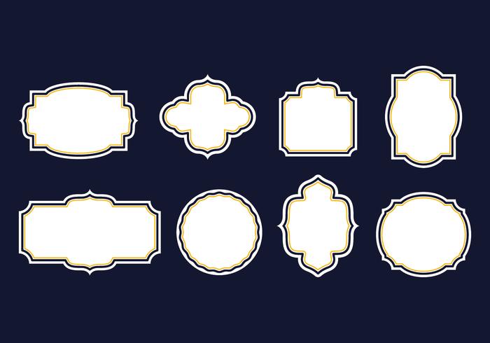 Cartouche Frame Vector Pack